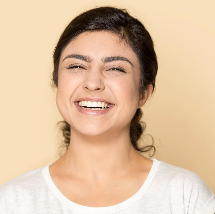 Smiling woman
